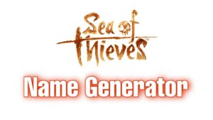 Sea of Thieves Name Generator