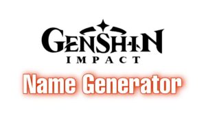 Genshin Impact Name Generator