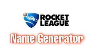 Rocket League Name Generator