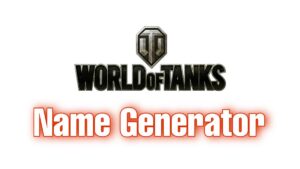 World of Tanks Name Generator