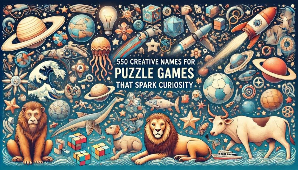 50 Creative Names for Puzzle Games That Spark Curiosity