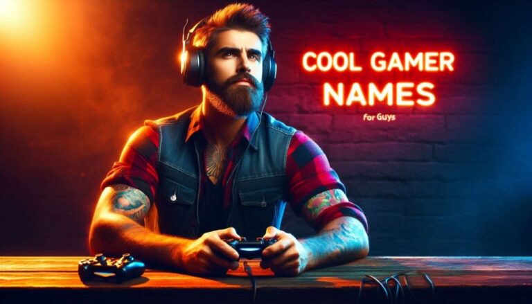 Read more about the article Top 50 Cool Gamer Names for Guys: Stand Out in the Gaming World