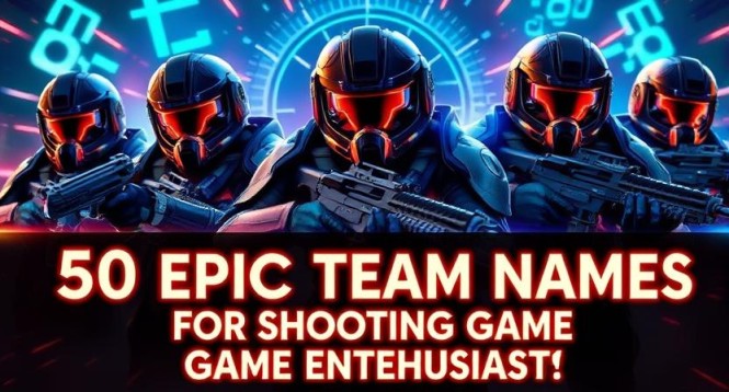 Read more about the article 50 Epic Team Names for Shooting Games